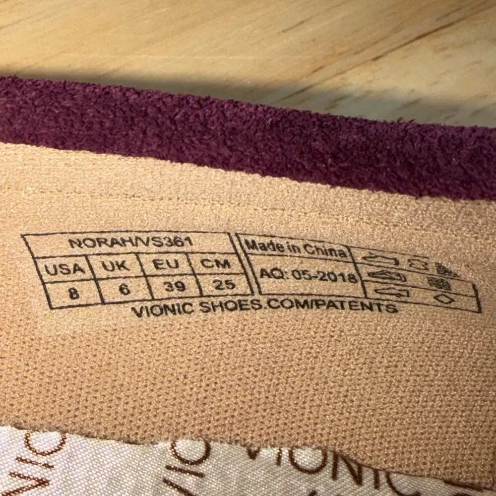 Vionic norah suede
